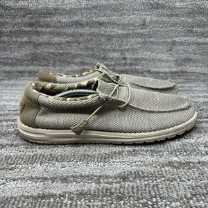 Hey Dude Men's Wally Sox Camel Lightweight Slip On US 13 EU 46